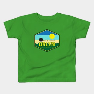 Arlen,Texas Kids T-Shirt